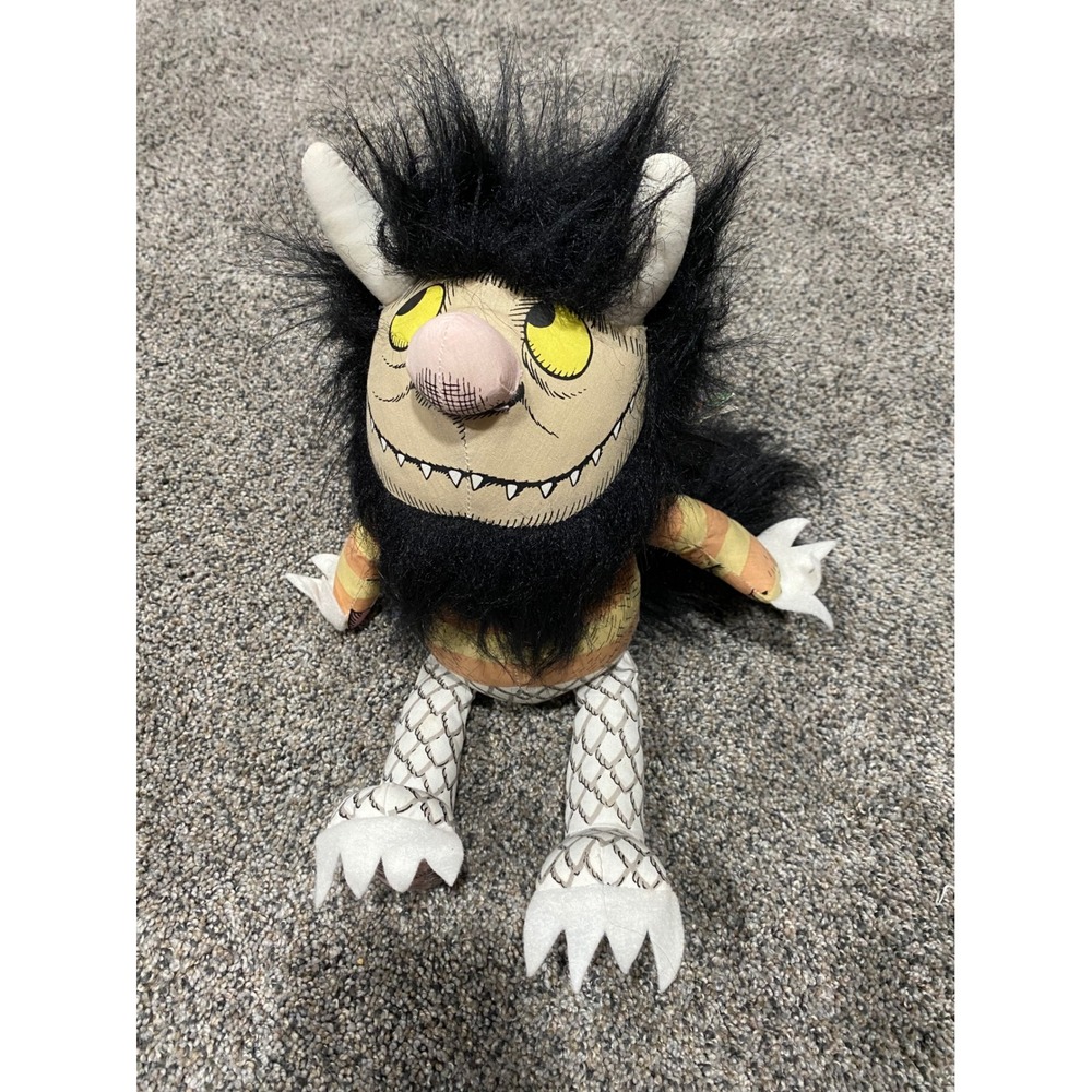 Vintage 1980 Where the Wild Things Are Bernard Plush Maurice Sendak Determined